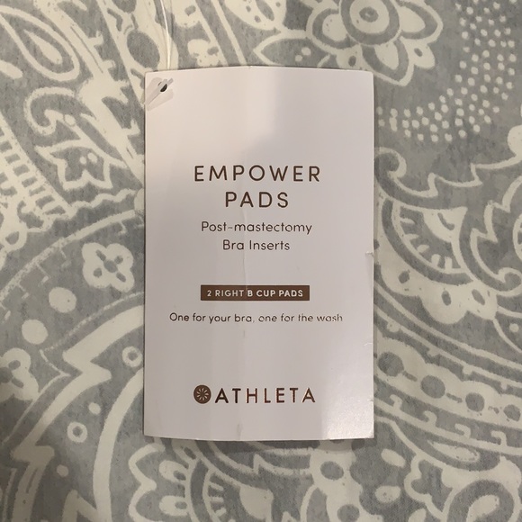 Athleta Empower Pads (Post Mastectomy Bra Inserts) - Picture 4 of 6
